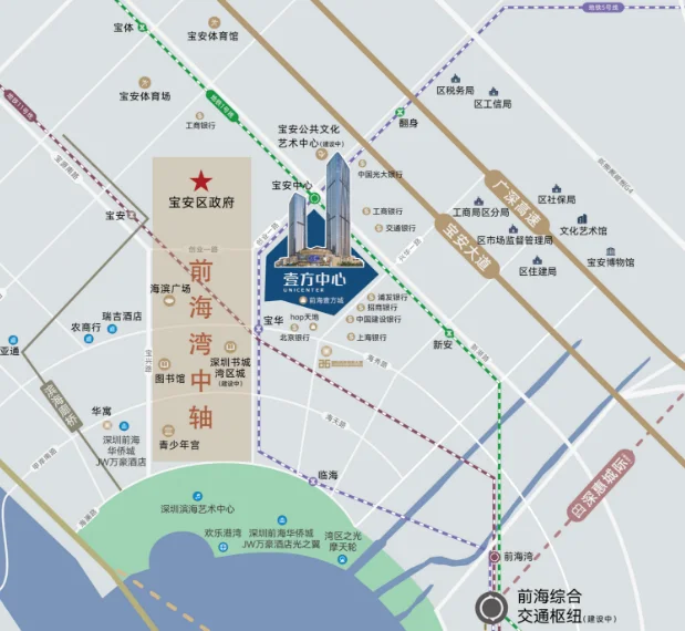 宝安中心壹方中心整层1525㎡实探 楼盘实探配图