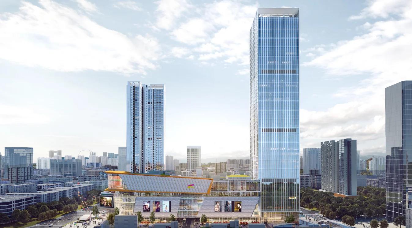 宝安灵芝【中粮大悦中心T1】地铁上盖央企写字楼招商 楼盘实探配图